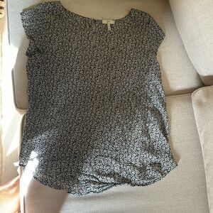 Joie Silk Cap sleeve blouse